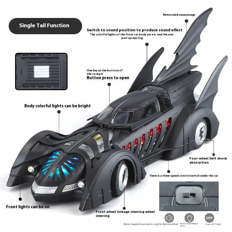 1:18 Batmobile The Eternal Batman Batman Forever 1995 Batfighting