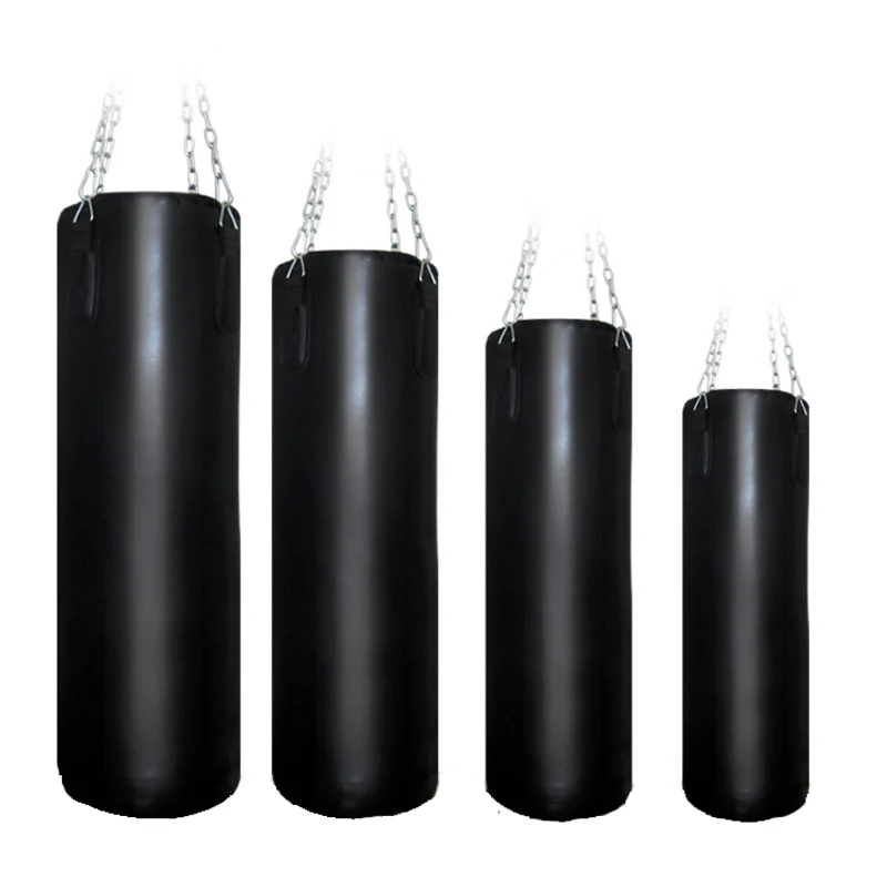 Picture 4: 2026 New Professional Pu Leather Punch Bag Set Hanging Kick Fight Sandbag Empty Heavy Boxing Punching Bagpromote sales