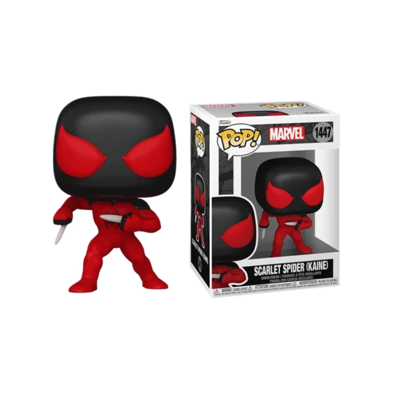 Genuine Edition FUNKO POP Marvel Hero Spider-Man: Kaine Parker Anime Action Desktop Decoration Ornament Toys Collectible Model - Image 4