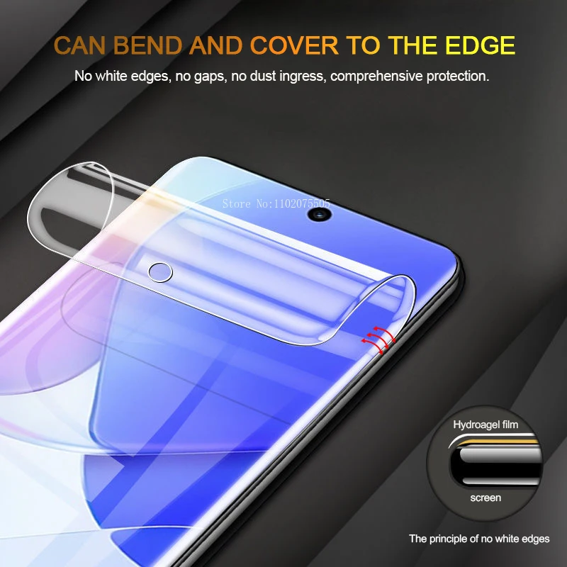 4PCS Hydrogel Film For Samsung A52 A53 A52S A71 A32 A21S A12 A13 A50 A51 A72 A22 A70 A73 M12 M51 S10E S20FE Screen Protectors
