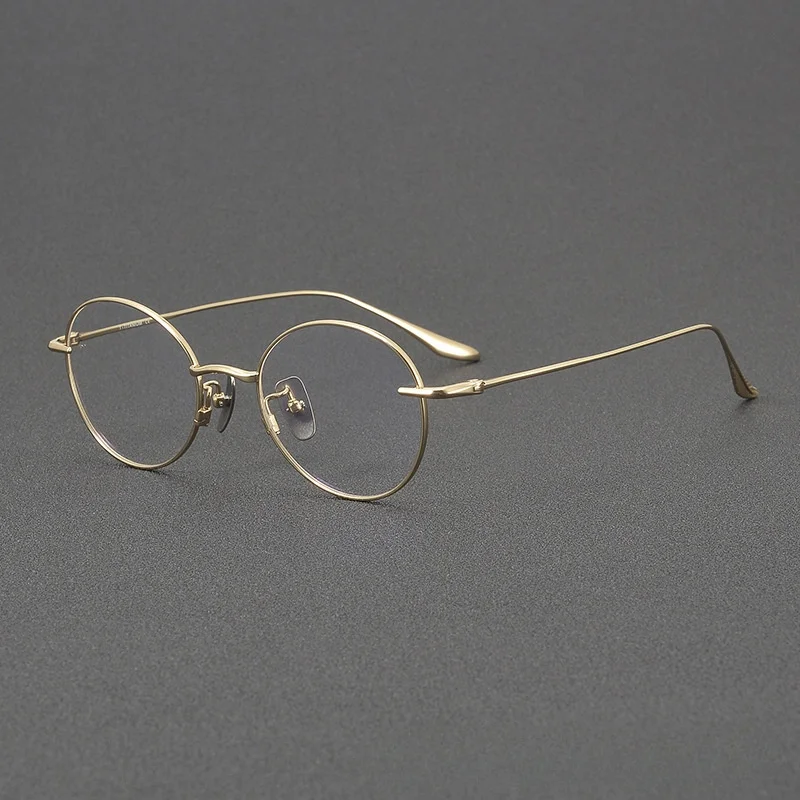 2024 New in Metal Eyeglass Frame Leading Fashion and High Quality Men's and Women's Anti Blue Light Glasses Prescription Glasses