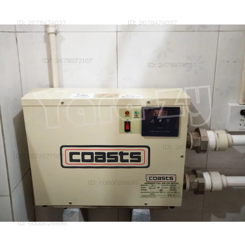 11KW Electric Digital Water Heater Thermostat For Swimming Pool SPA Hot Tub Bath Water Heating