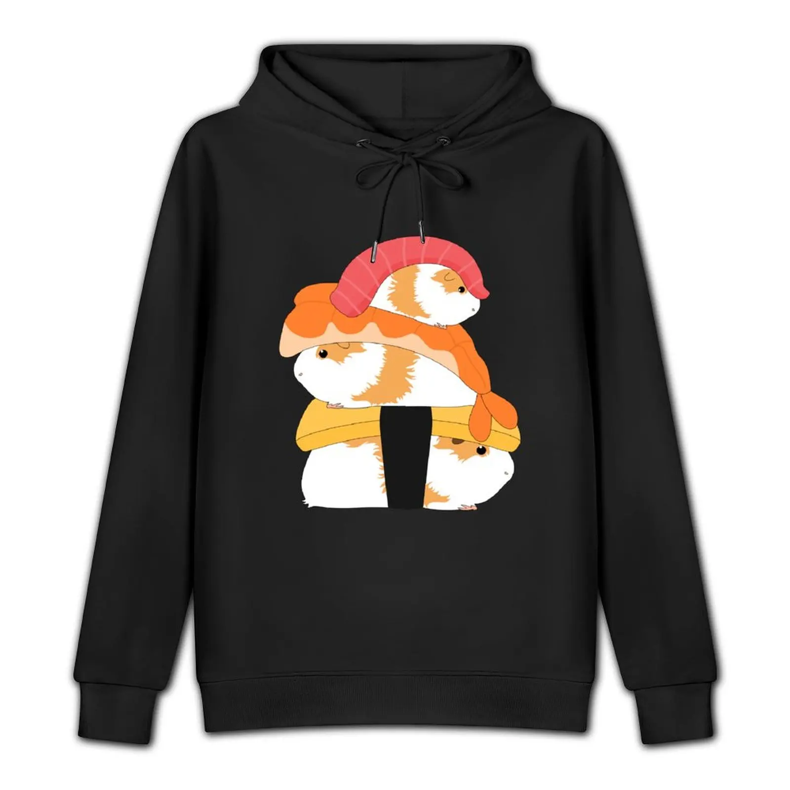 Guinea Pig Sushi Pullover Hoodie men's clothes mens designer clothes new in hoodies & sweatshirts