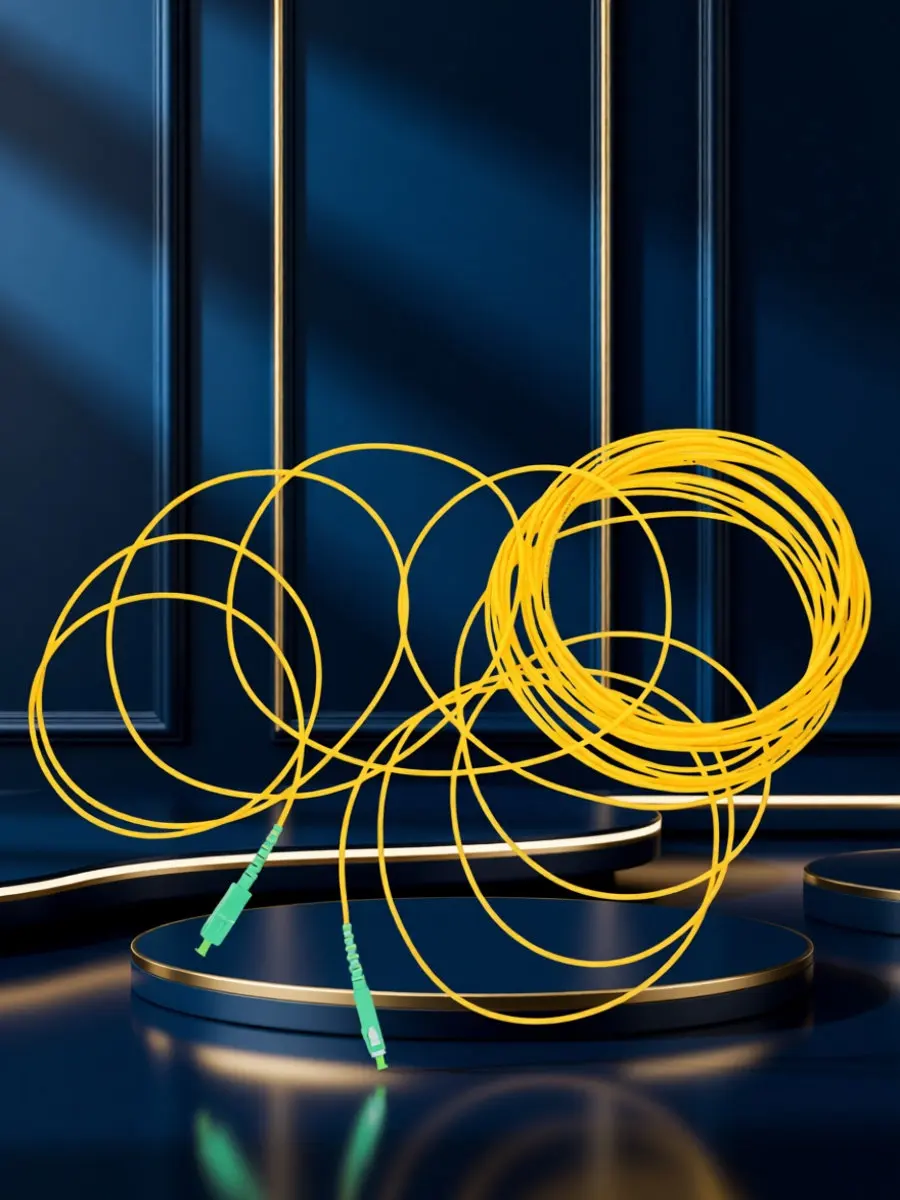 Optical Fiber Patch Cord Simplex Single Mode G652d Low Loss High Performance Telecommunication Data Center Fiber