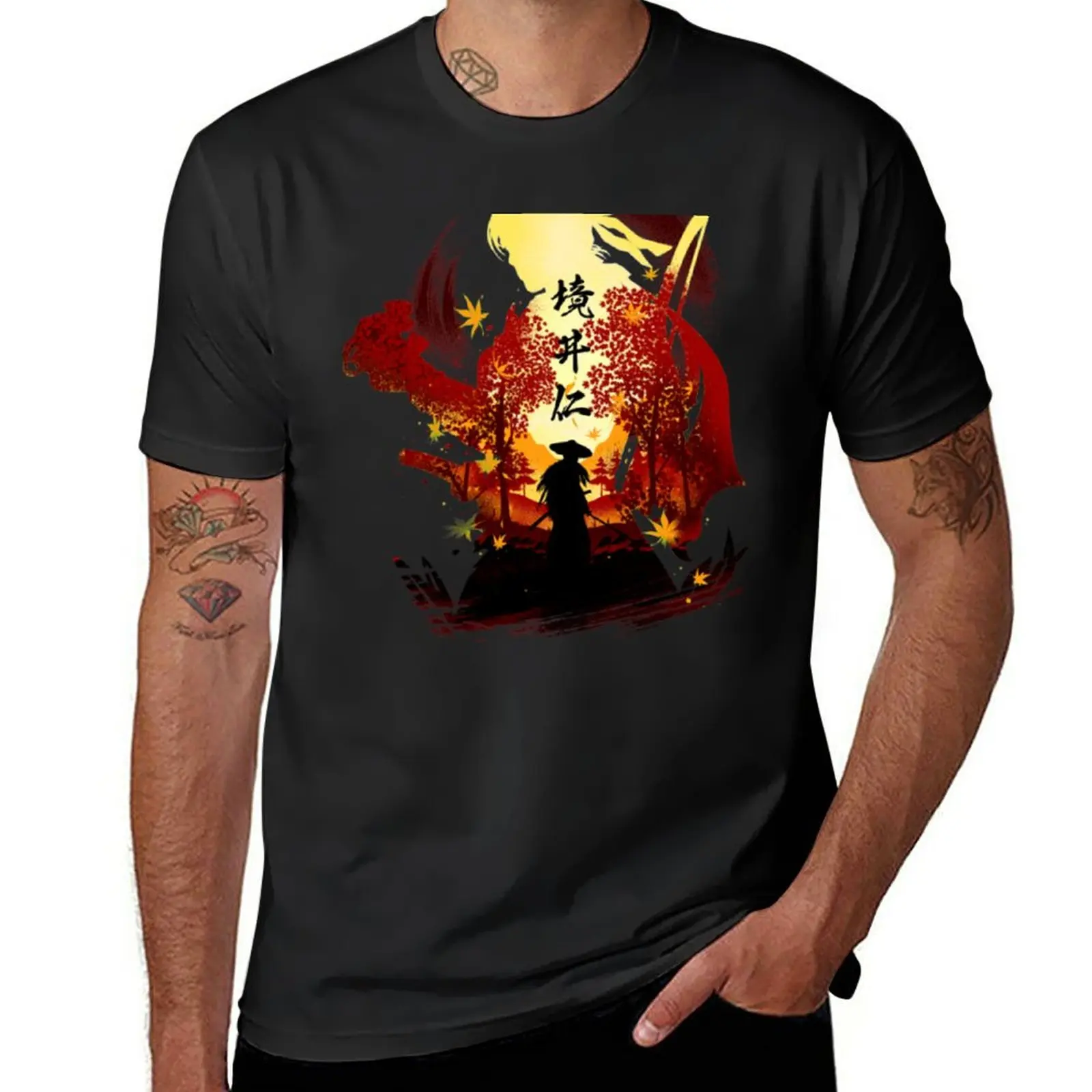 

New Ghost Of Tsushima T-Shirt sports fan t-shirts Aesthetic clothing black t shirts for men