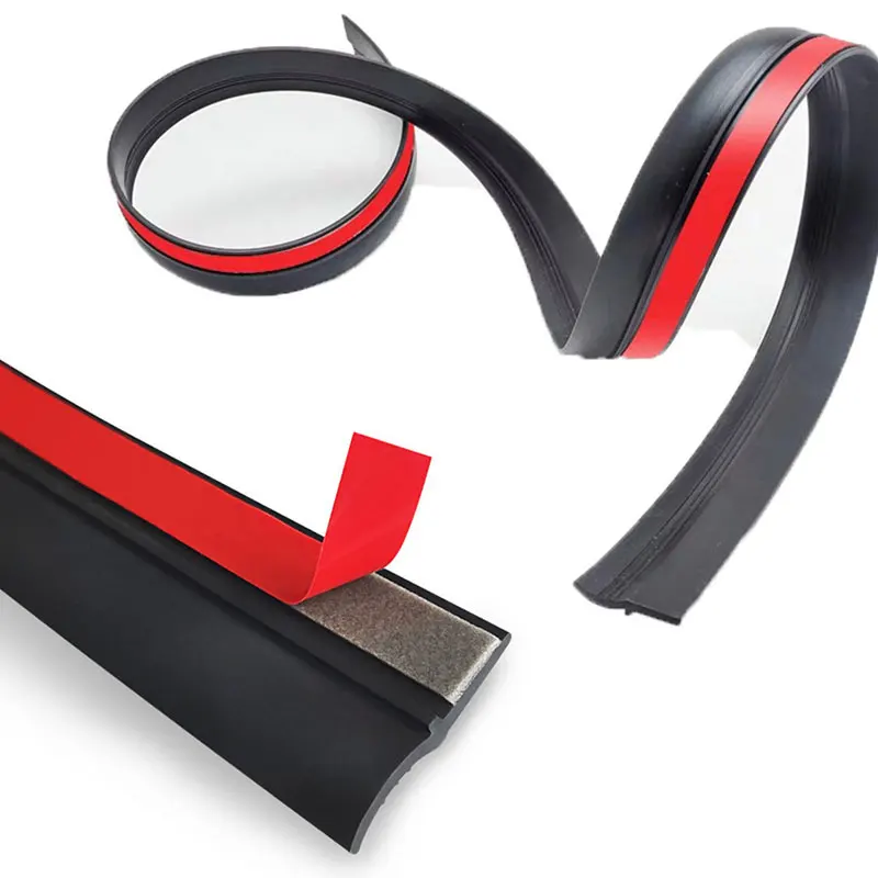 Universal Car Auto Trunk Lid Gap Seal Strip Accessori Waterproof Rubber Hood Gap Filler Auto Engine Cover Seal Strip