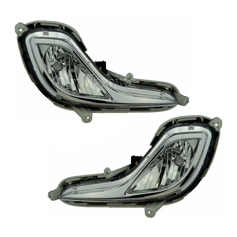 New！ Car Fog Lamp Assembly For Hyundai Accent 2012 2013 2014 2015 2016 Replacement Bumper Clear Lens Fog Light 922021R000 922011