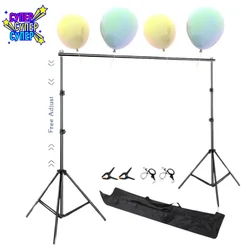 Backdrop Stand Photo Background Support Studio Light Tripod Photography Green Screen Backdrops Birthday ChromaKey Weight Bags