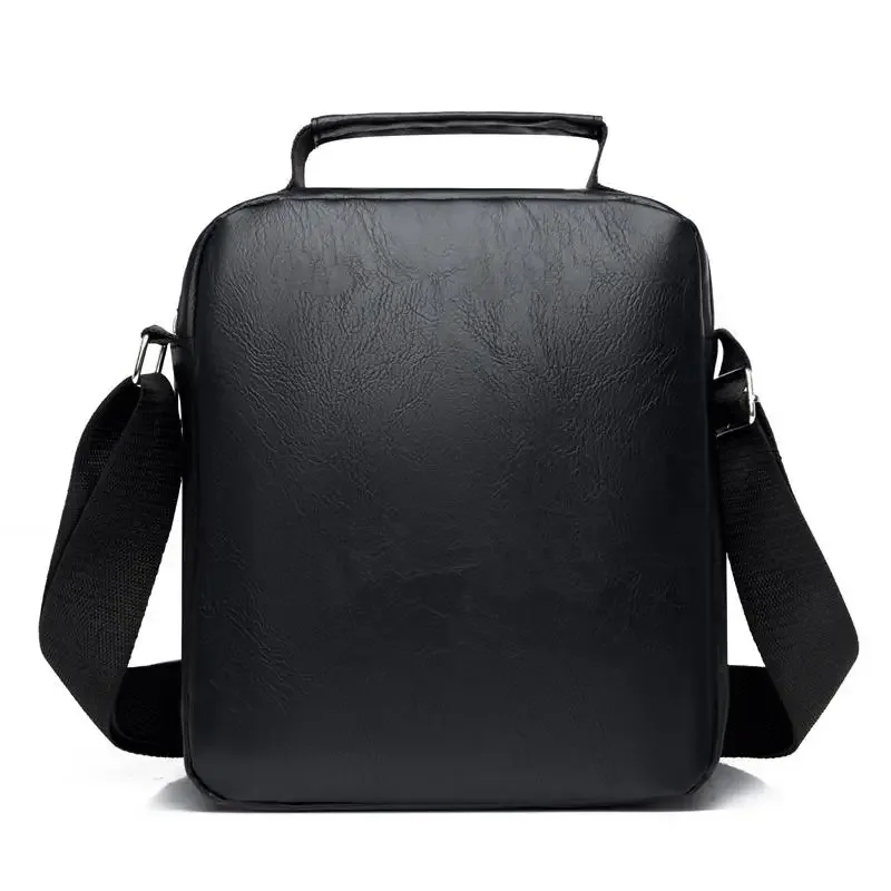 Heren PU lederen crossbody schoudertassen Hoge kwaliteit Tote Fashion Business Man Messenger Bag Leren tassen Fanny Pack