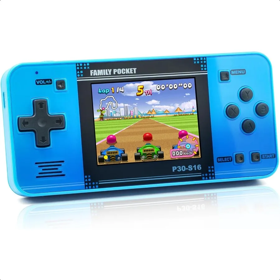 

Handheld Game for Preloaded 220 Retro Video Games Portable Gaming Player with Rechargeable Battery 3.0 LCD Screen Mini Arcade E