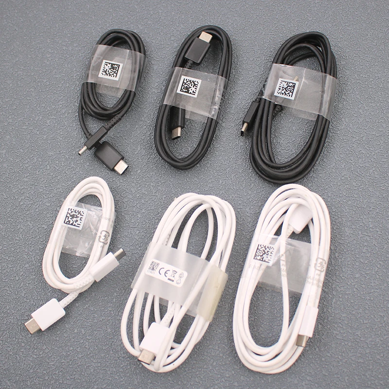 For Samsung 25W 45W 3A USB Type C Cable Fast Charging Wire Line Cord 1/2/3 M For Galaxy A56 A55 A53 A25 A26 Z Fold 7 6 S25 Ultra