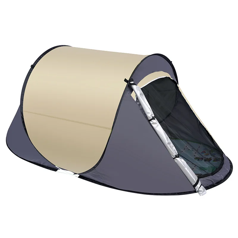 Carpa de Camping Automática de Apertura Rápida, Resistente al Viento, con Revestimiento de Protección Solar, Carpa Reforzada para Armar a Mano
