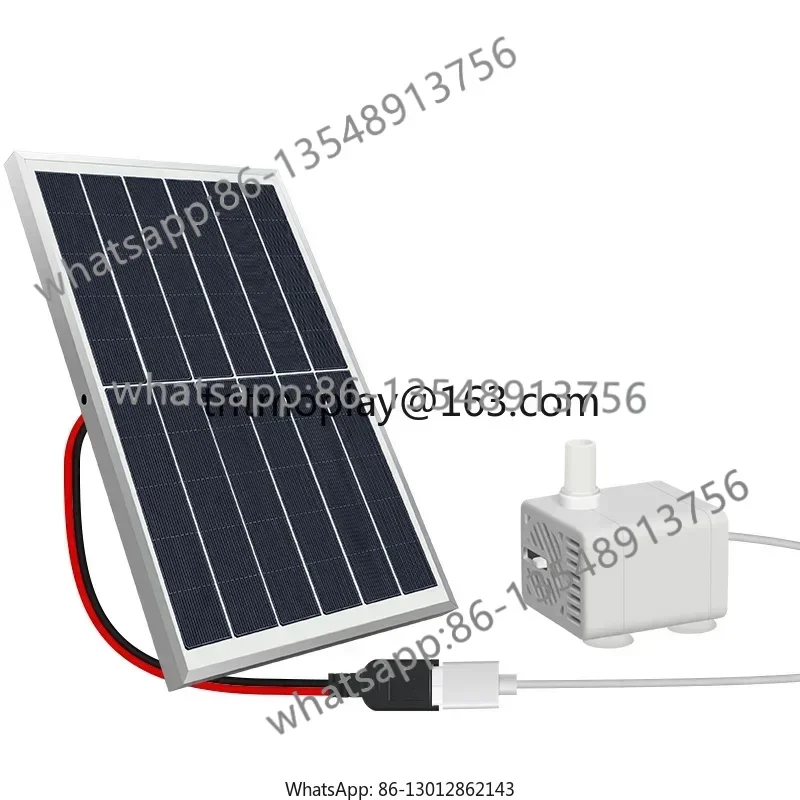 Solar water pump water circulation system filter fountain small automatic water supply factory direct sales