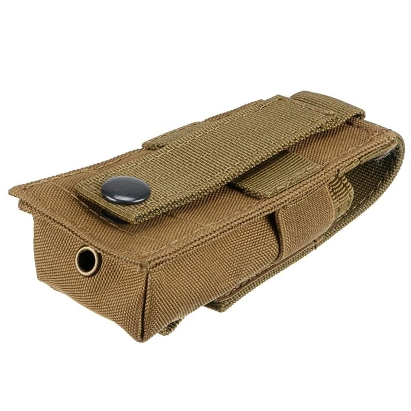 Tactically Flashlight Holder Magazine Single Magazine Nylon Torch Holder Utility Multiuse Tool Pouches