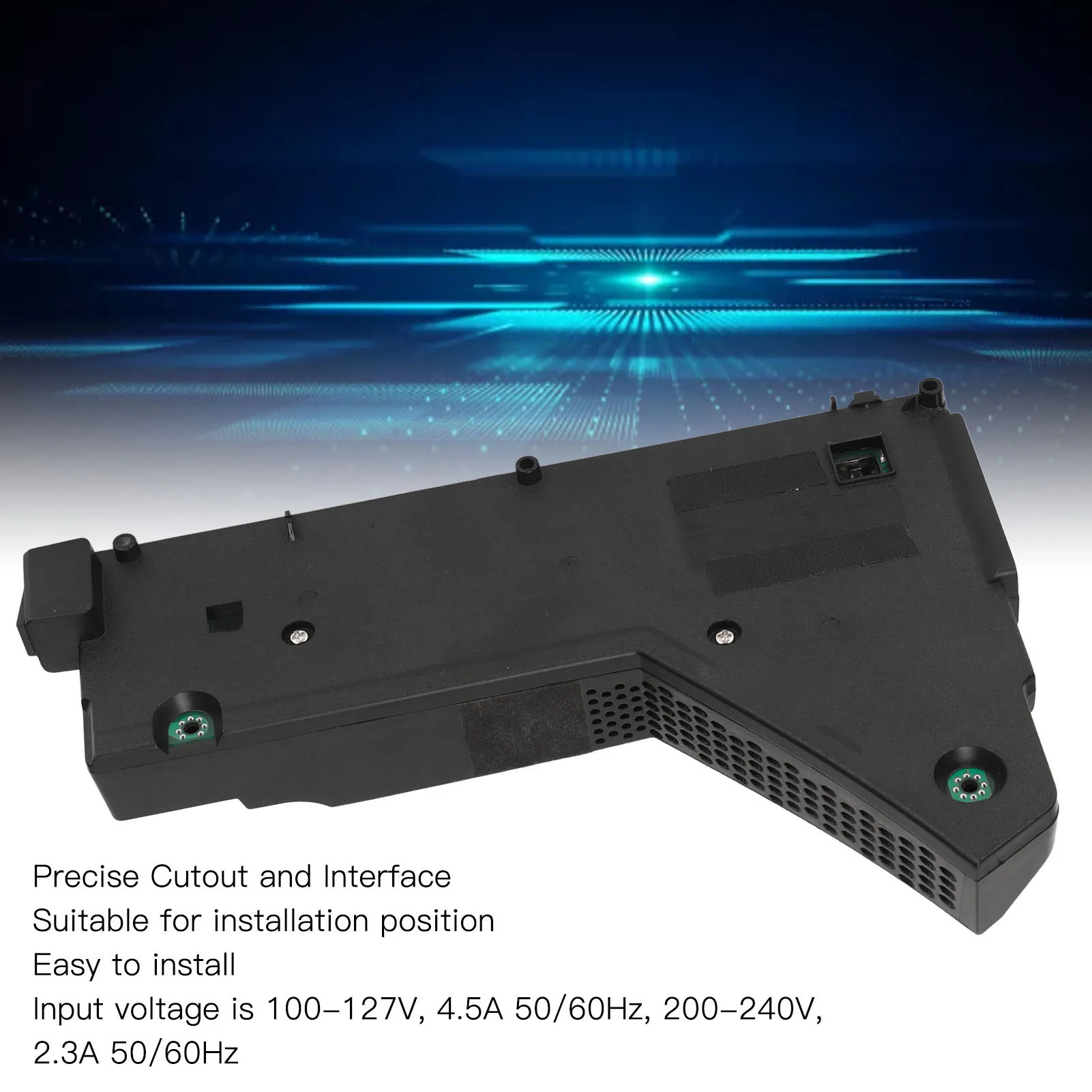 

for PS5 1100 Power Adapter ADP 400DR Power Supply Replacement Game Console Power Unit with Power Cord for PS5 1000 1100