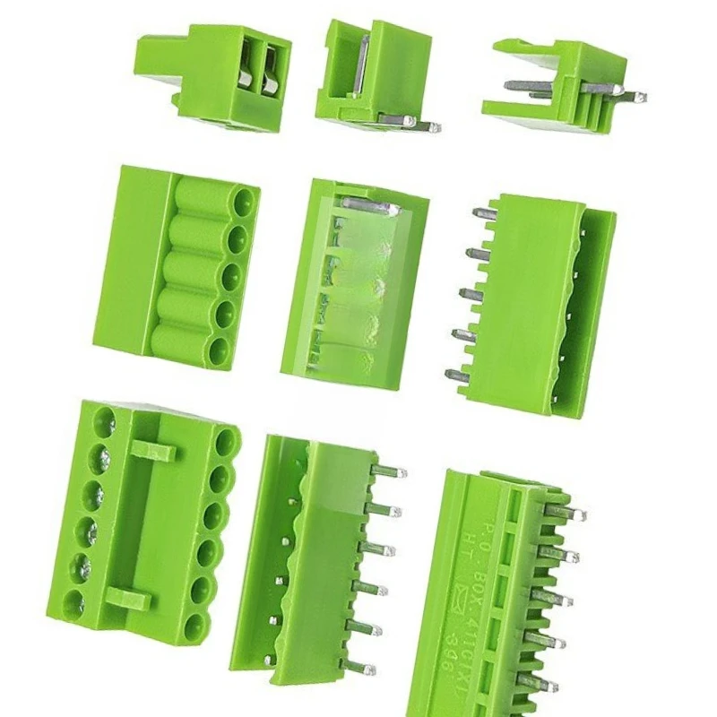 HT3.96MM straight-pin and bent-pin plug-in terminal connectors 2/3/4/5/6/8P HT396K 2pcs