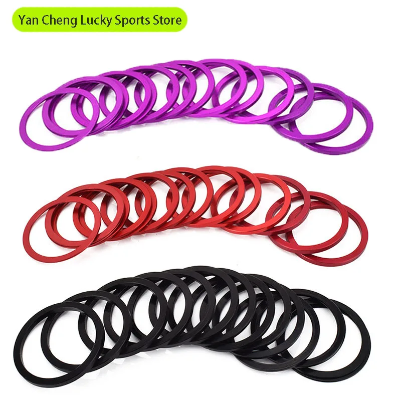 Flywheel Gasket Bicycle Mountain Bike Bottom Bracket Shim 1/1.5/2/2.5/3mm Adjust Spacer Bike Cassette Gasket BB Washer