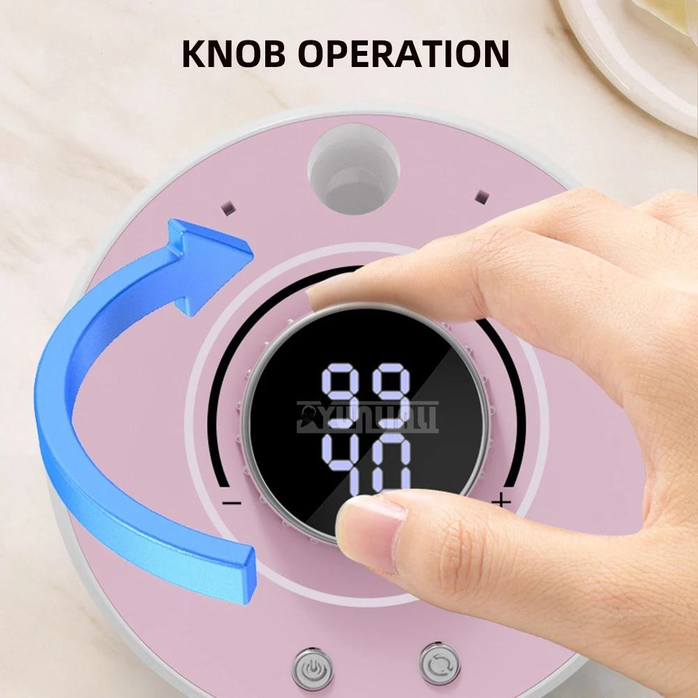 Maszyna do polerowania paznokci 36000 obr./min, polerowanie i grawerowanie, usuwanie martwego naskórka, szybka, stabilna, do użytku komercyjnego.