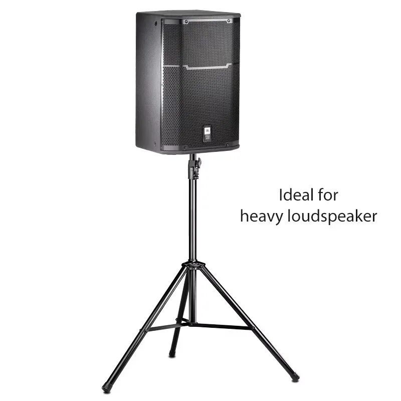 Yinyu SS200 Auto-Locking Heavy Duty Adjustable Tripod Speaker Stand with Air Cushion for Professional Loudspeakers