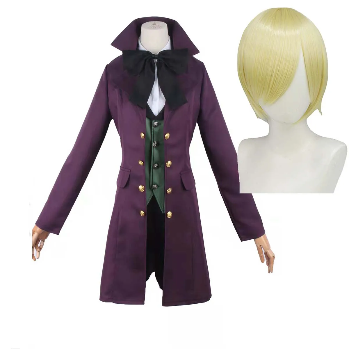 Halloween Adult Man Anime Alois Trancy Cosplay Costume