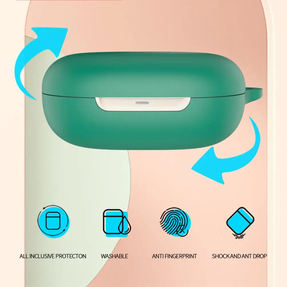 Silicone Protector Case for SHOKZ OpenFit 2 T920 Earphone - Shockproof & Scratch Resistant Cover, Protection G7Q3