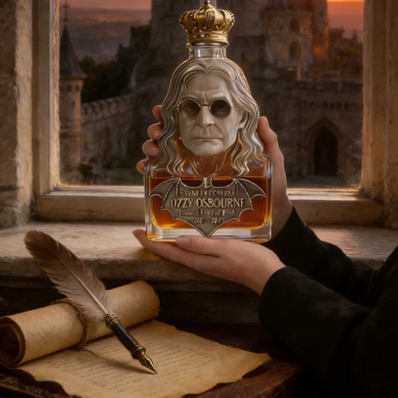 オジー・オズボーン「バック・トゥ・ザ・ビギニング」2025年 - Glass Decanter Whiskey のレビューと価格