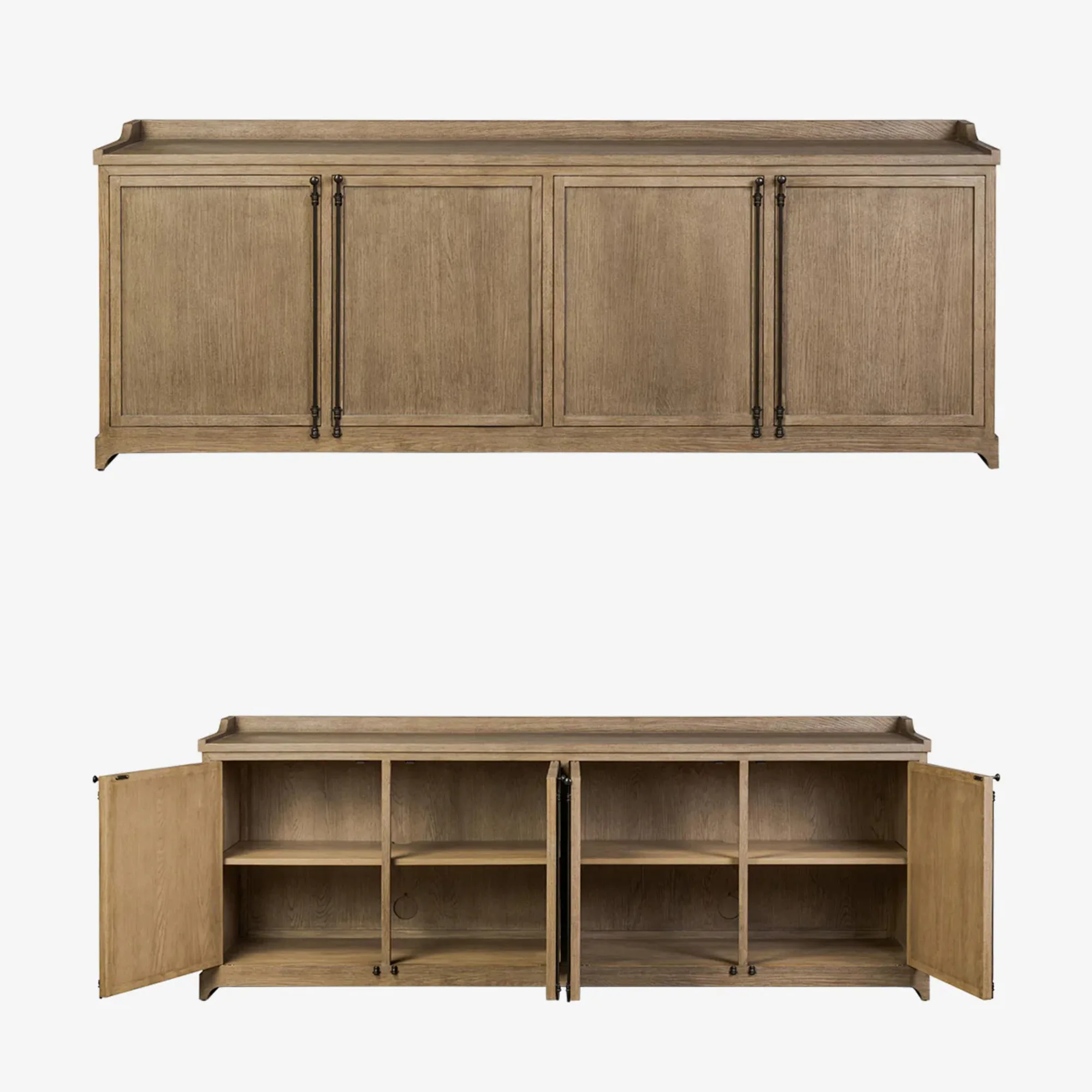 

✗xSolid Wood Entrance Cabinet American Luxury Sideboard for Home & Hotel Furniture New Living Room Storage Cabinet&