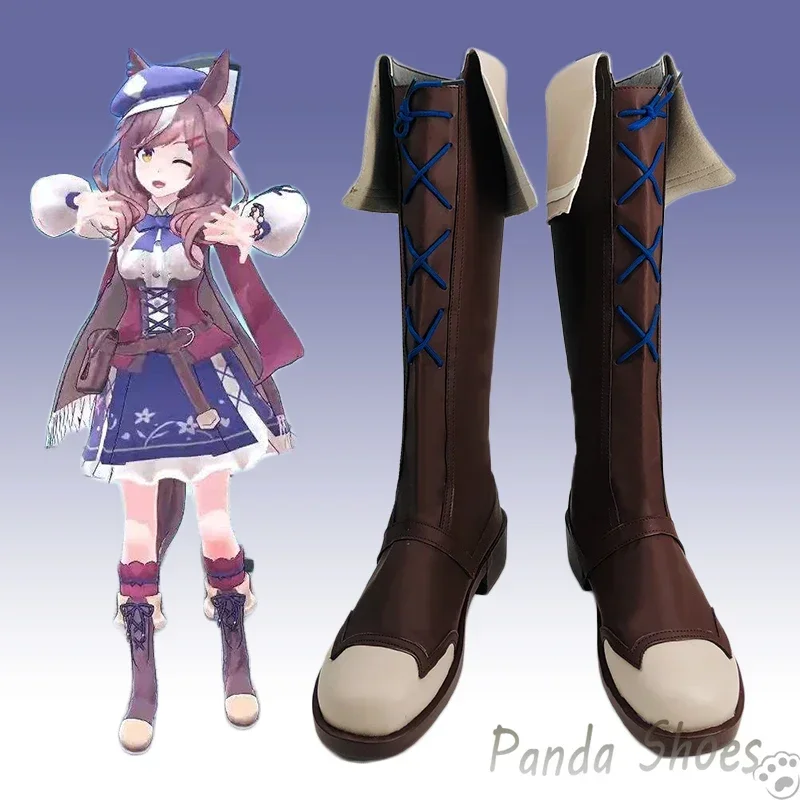 

Umamusume Pretty Derby Matikanetannhauser Cosplay Shoes Anime Game Cos Boots Cosplay Costume Prop Shoes for Con Halloween Party