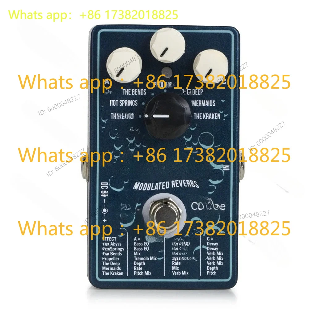 Modulated Reverb Digital Guitar Effect Pedal  CP-507