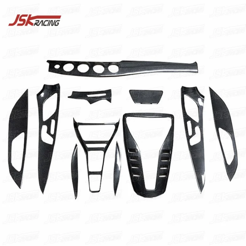 

Dry Carbon Fiber Interior Trim LHD For 2019-2020 Mercedes Benz AMG GT43 GT50 GT53 GT63 (11 Pcs)