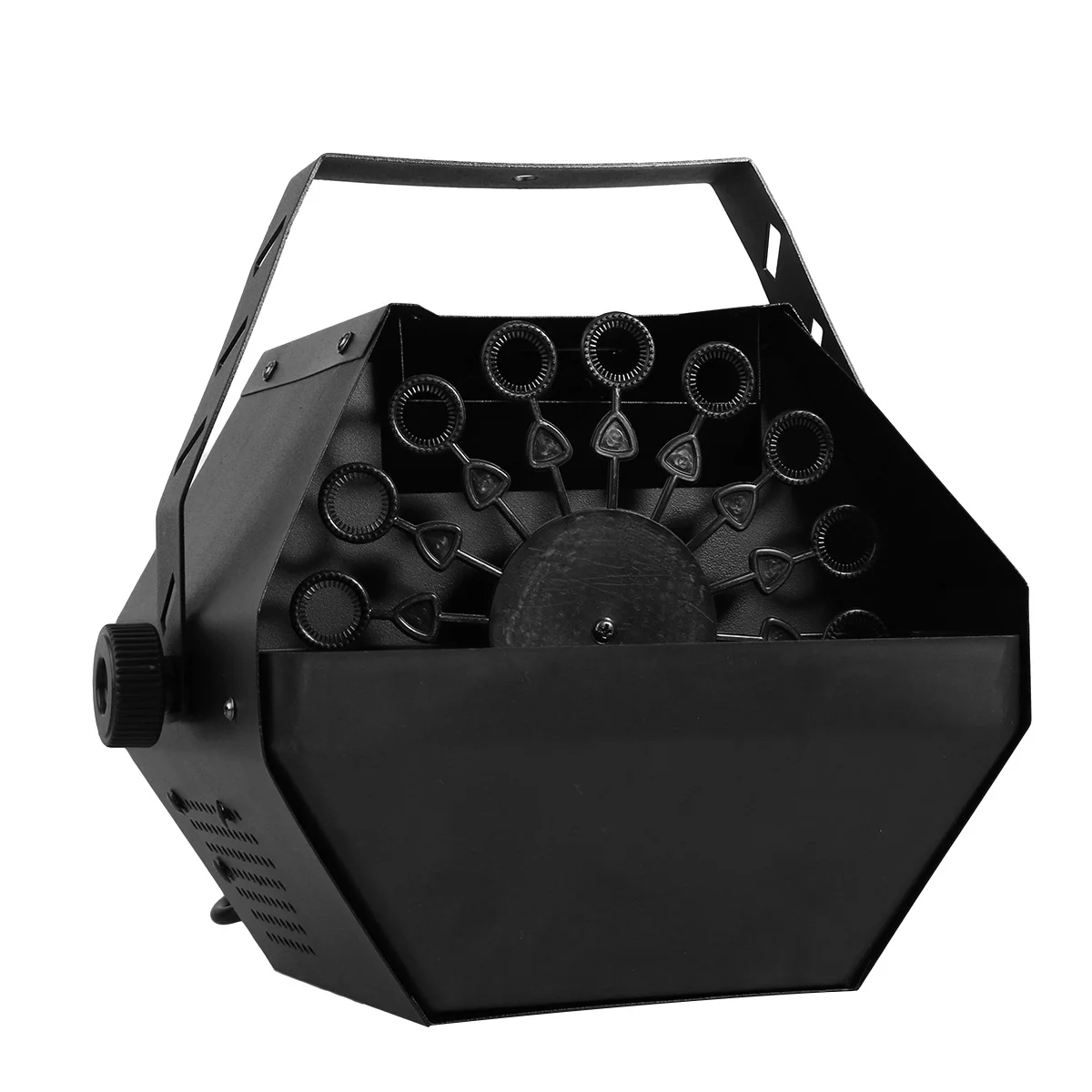 Macchina per bolle Soffiatore per bolle elettrico automatico Portatile Durevole Compatto 18-22 Maniglia regolabile per matrimoni per feste per bambini