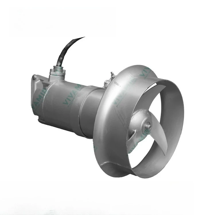 Electric Submersible Mixer Pump Durable Sewage Mixing Equipment for STP and ETP