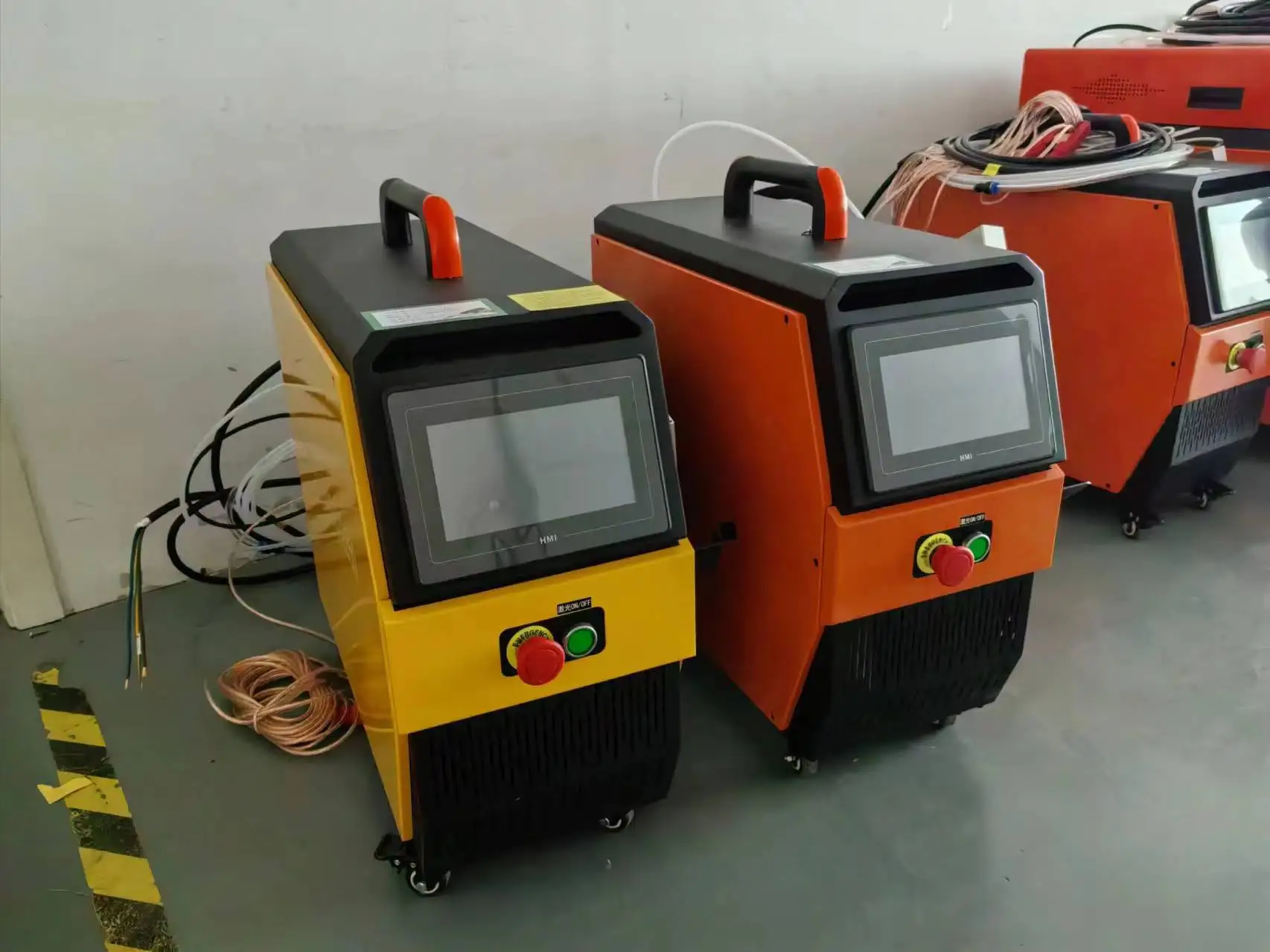 Air-cooled Laser Welder welding