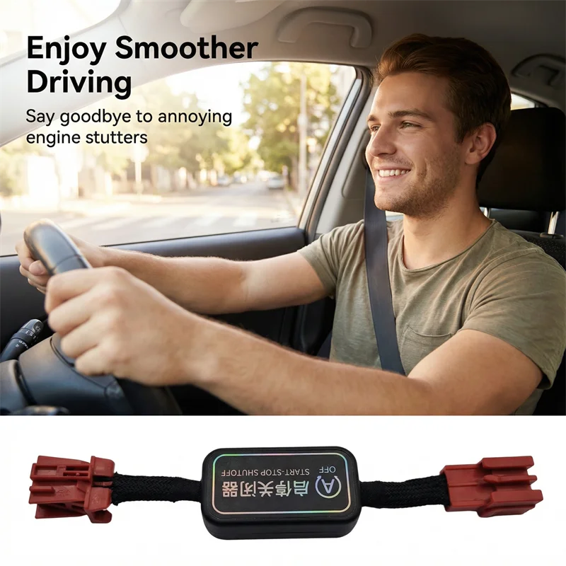 For VW Teramont Pro 2025 2026 Auto Start Stop Eliminator Engine Off Close Device Canceller Delete Disable Control Cable Plug