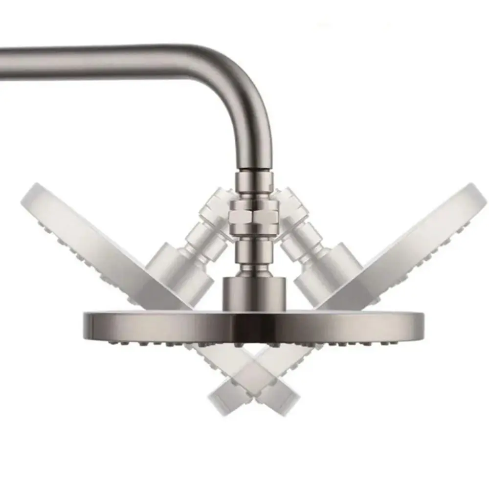 Copper Shower Swivel Ball Adapter Bracket G1/2 Shower Connector Universal Angle Change Top Spray Elbow Joint