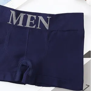 Breathable boxer underwear of male elasticity, plain panties, comfortable pantyhose, 5 pcs 6 Main Sales Box Cuekas - №3