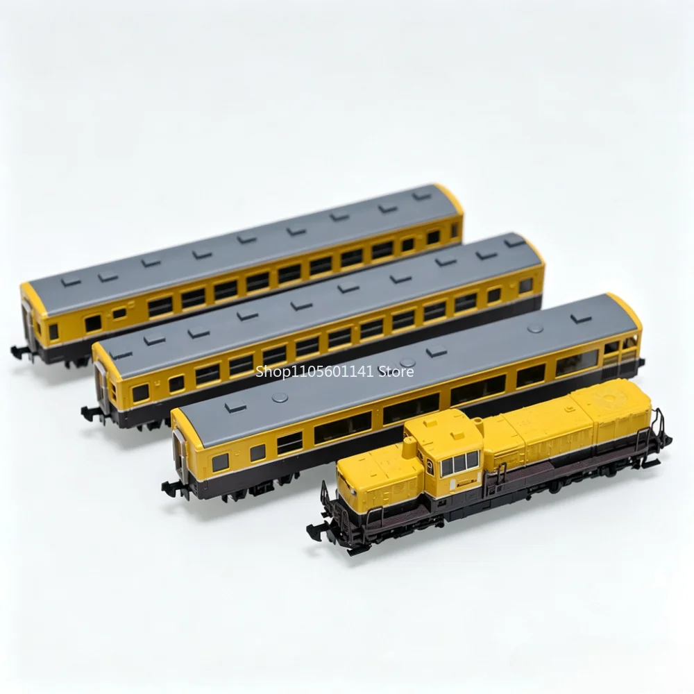 TOMIX N Scale Train Model Bus 4 Sections 92089 DE10 Diesel Locomotive 50 Series Bus 4 Sections Collection Display