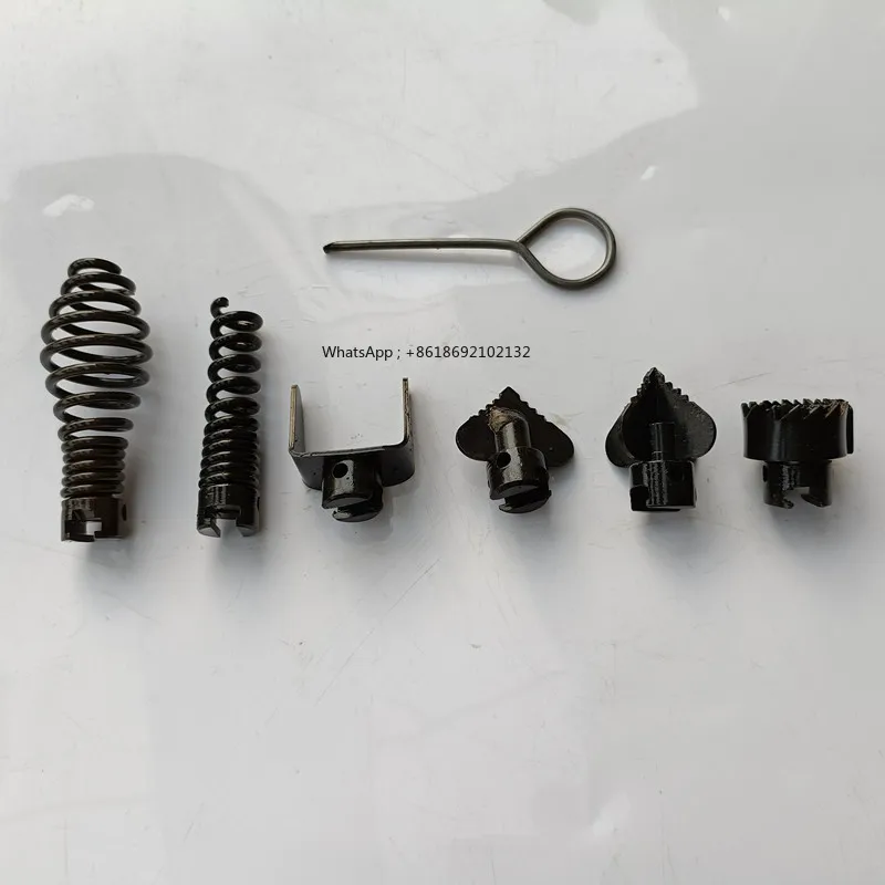 Zhengtong Dali 75 Pipe Dredging Machine Accessories 16mm Spring Drill Cutter 16mm Sewer Dredging Machine Cutter Head