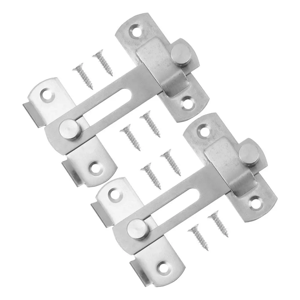 

Stainless Steel Door Bolt Latch Lock Camper Garage Roller Hardware Security Safe Smooth Surface Material Easy