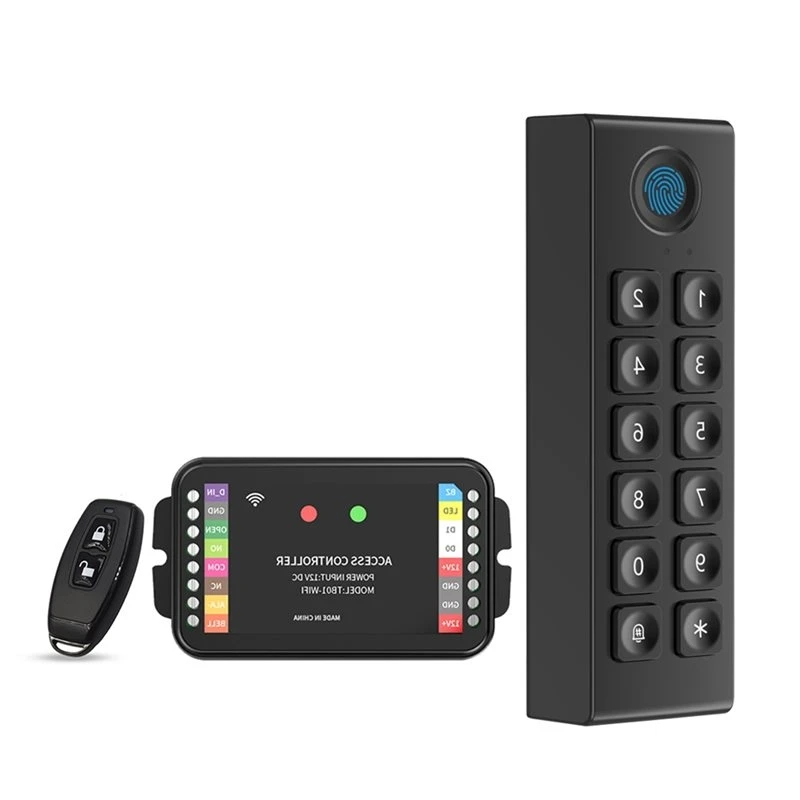B29C-Wifi+Bluetooth APP TT-LOCK Door RFID Access Control Board Panel Remote Control Wiegand 26/34 Bit Input RFID Reader