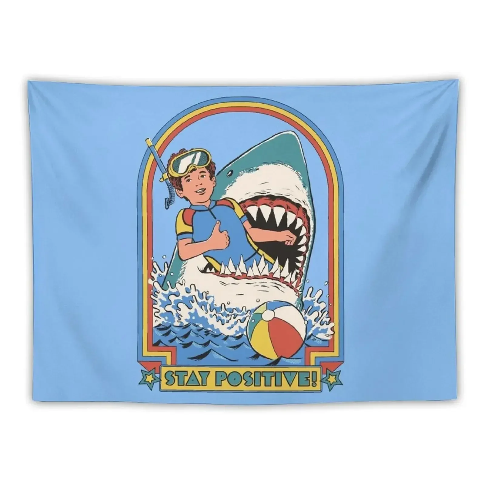 

Stay Positive Tapestry Korean Room Decor Outdoor Decoration Decoration For Home Room Decor Tapestry