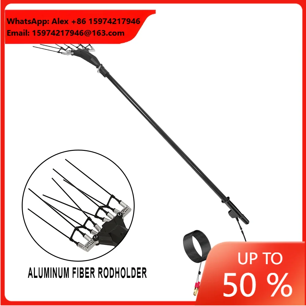 Factory Direct Selling 12V ZLOME07 ALUMINUM FOBER RODHOLDER Olive Picker Machine Electric Olive Shaker With CE Olive Harvester