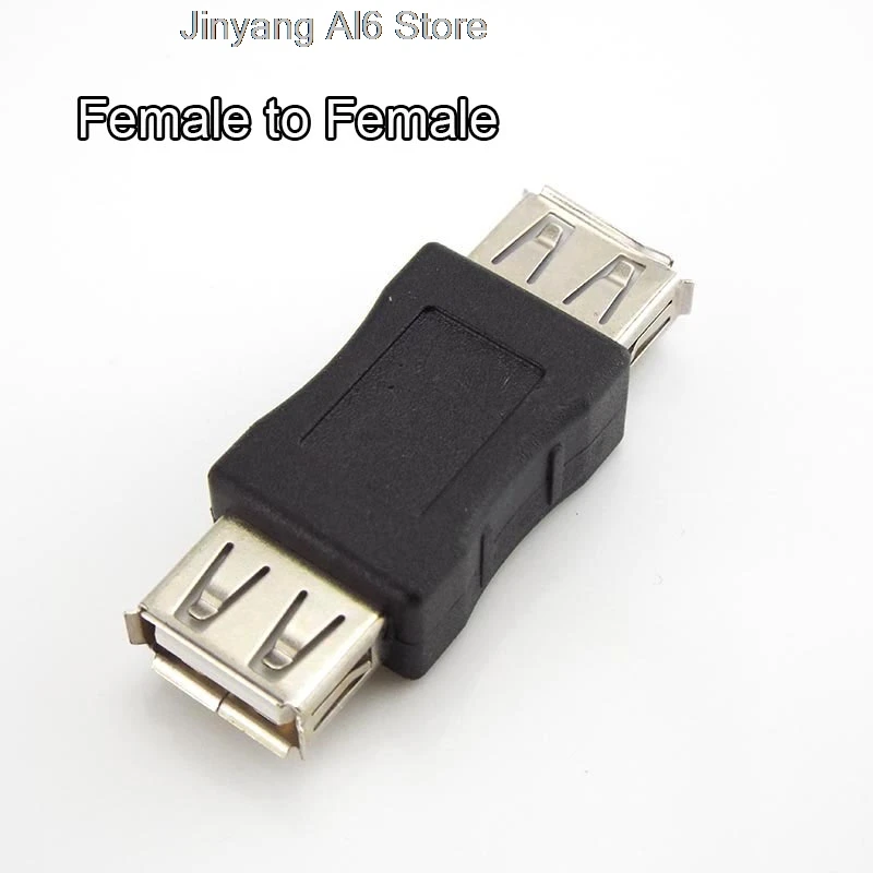 USB 2,0 Typ A Buchse Auf Buchse Koppler Adapter USB Stecker Stecker Auf Stecker Verlängerung Kabel Mini Wechsler Konverter Für PC Laptop