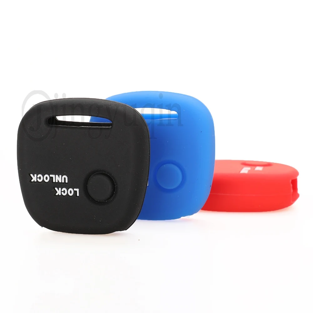 Jingyuqin key FOB Shell Silicone Case Cover set Protect For Suzuki 1 button R Moko For Nissan PINO For Mazda Key protect