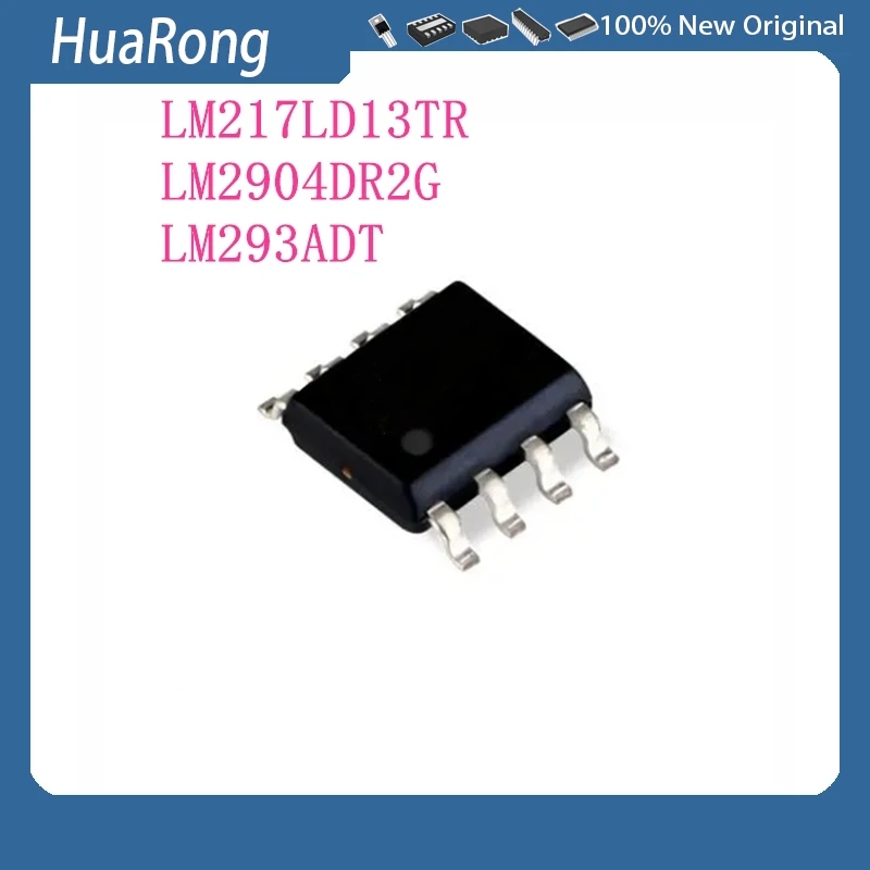 10Pcs/Lot  LM217LD13TR LM217L LM2904DR2G 2904 LM293ADT 293A SOP8