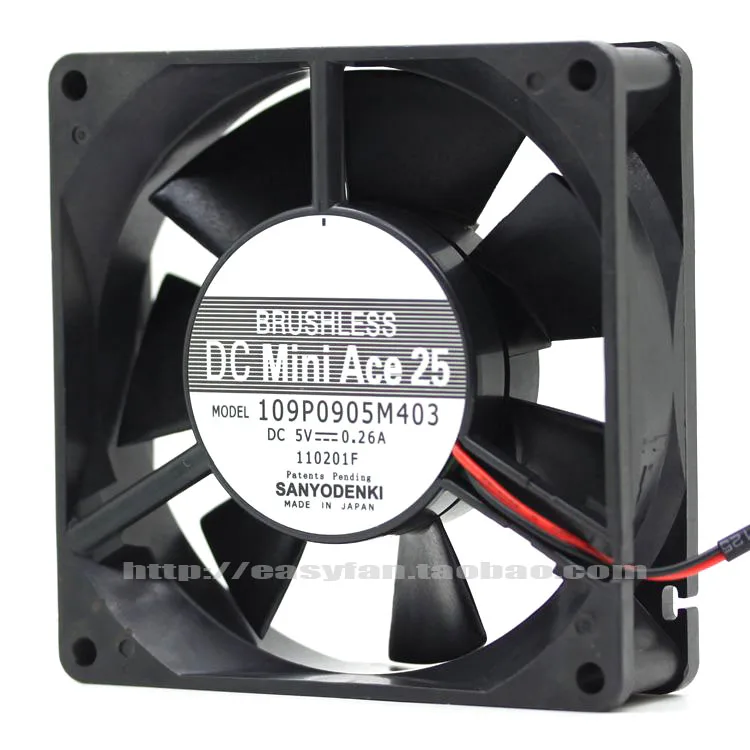 جديد سانيو دينكي سان ACE 9 سنتيمتر USB تيار مستمر 5 فولت محمل كروي مزدوج 109P0905M403 مروحة تبريد