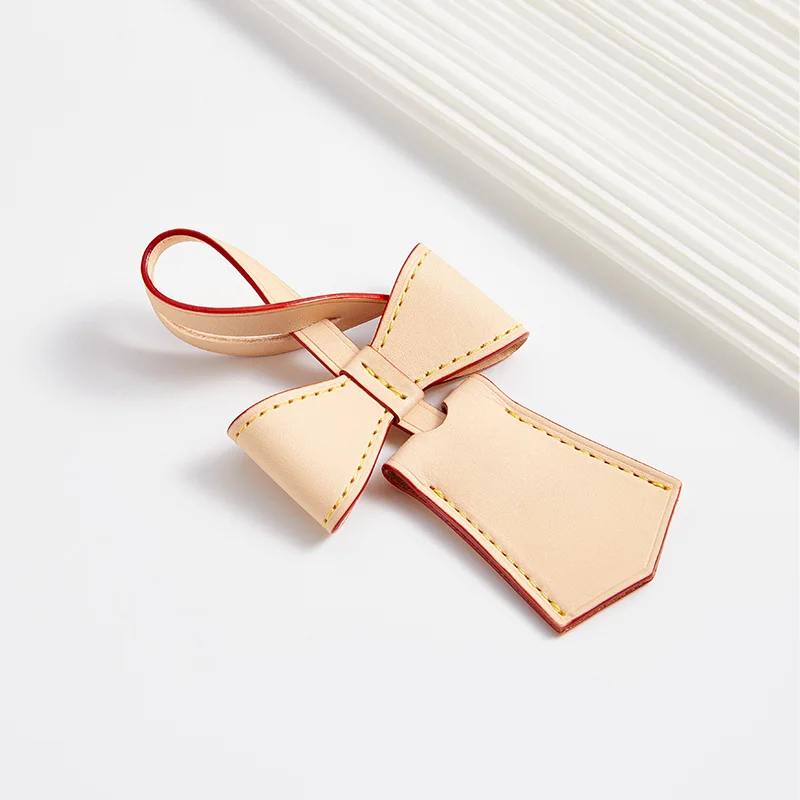 Bow leather charm for speedy 20 Cherry women bag fashion durable exquisite workmanship bag decoration bag accessories