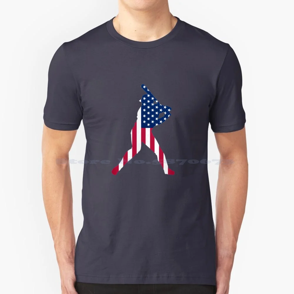 Usa Is Baseball. T Shirt 100% Cotton Tee Usa Batting Strong Worlds Series Mundial De Baseball Worldwide Country Countries