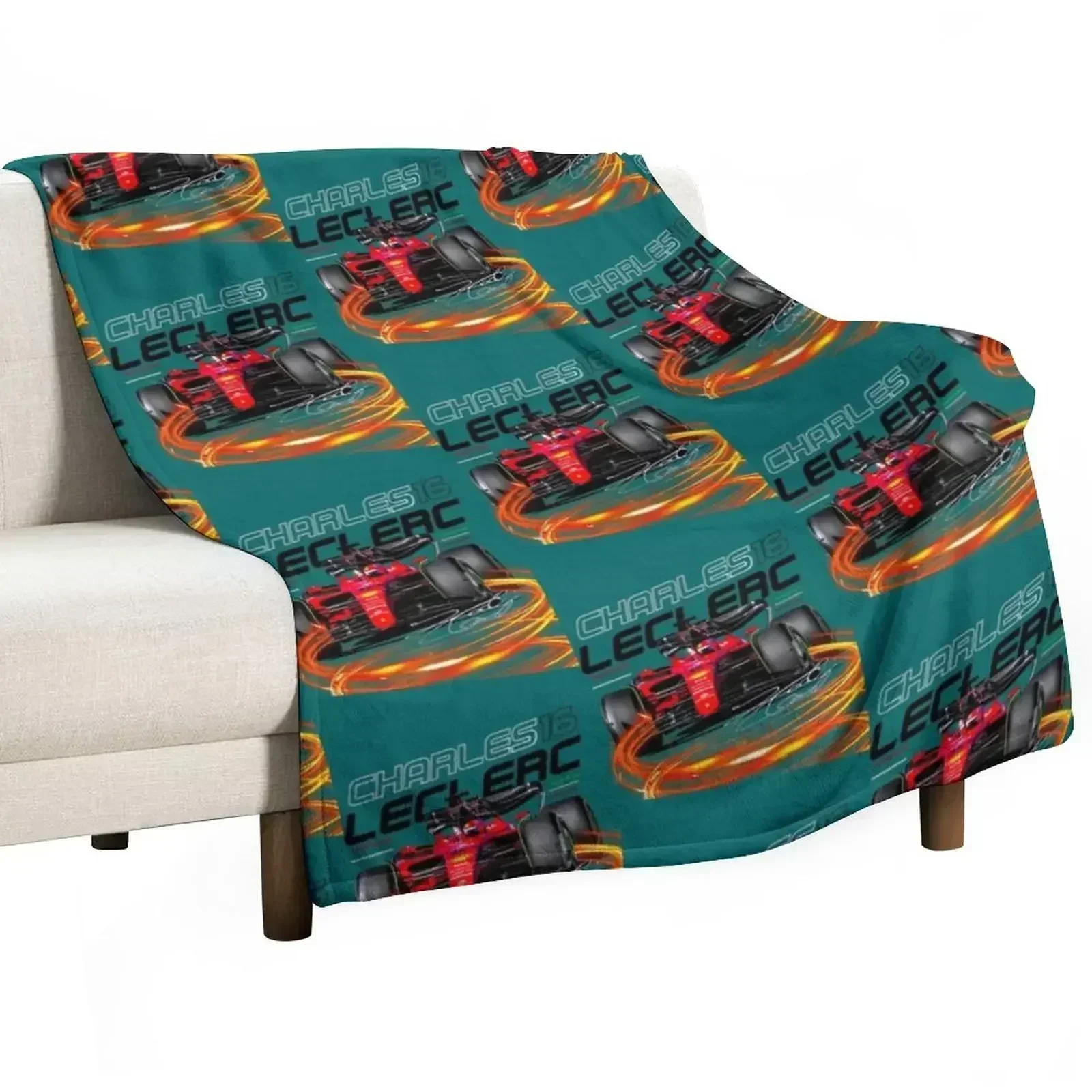 New charles leclerc 8 Throw Blanket For Sofa Thin Furrys christmas decoration Blankets