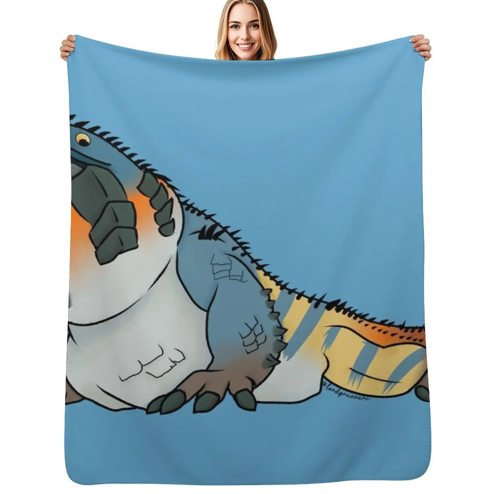 

Dodogama Fan Art Throw Blanket Soft Cozy Blanket for Pet Kids Adults